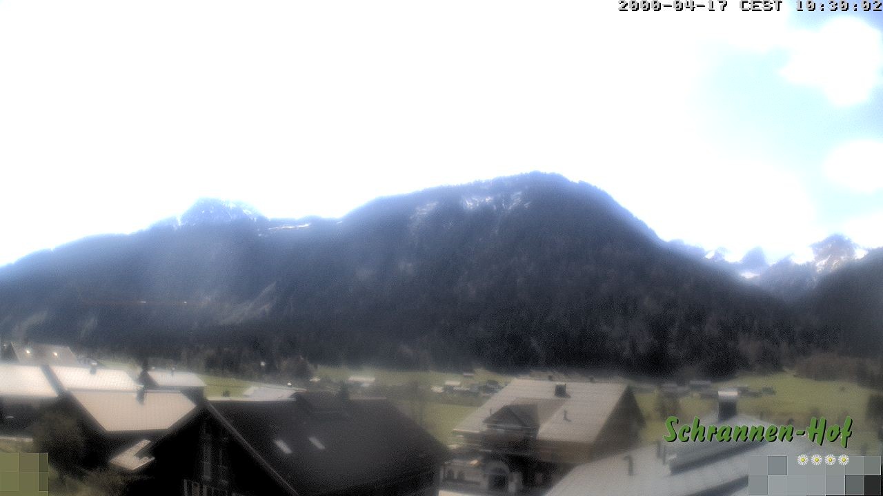 Archiv Foto Webcam Schrannen-Hof: Blick zum Zitterklapfen