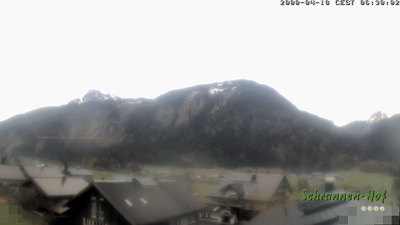 Archiv Foto Webcam Schrannen-Hof: Blick zum Zitterklapfen