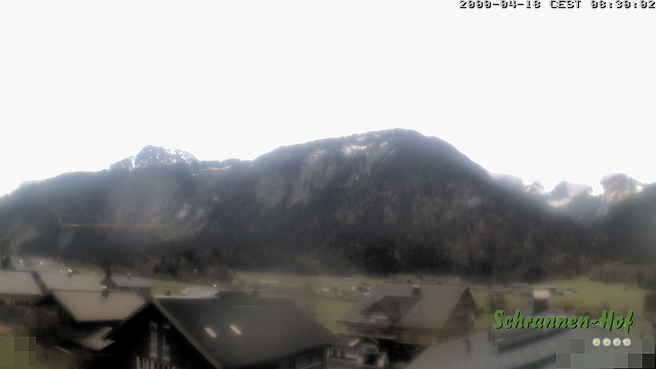 Archiv Foto Webcam Schrannen-Hof: Blick zum Zitterklapfen