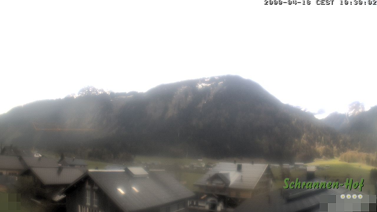 Archiv Foto Webcam Schrannen-Hof: Blick zum Zitterklapfen