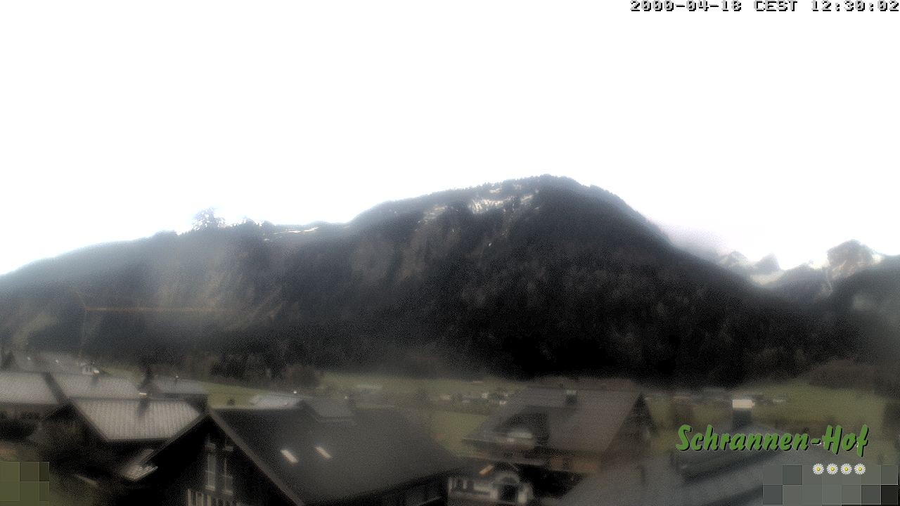 Archiv Foto Webcam Schrannen-Hof: Blick zum Zitterklapfen