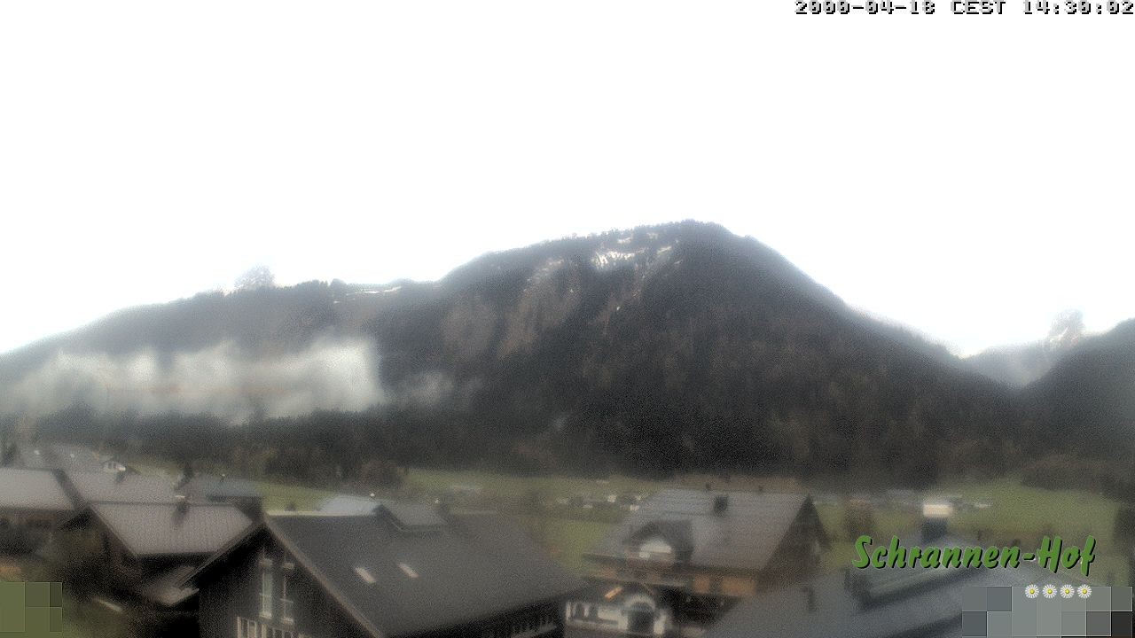 Archiv Foto Webcam Schrannen-Hof: Blick zum Zitterklapfen