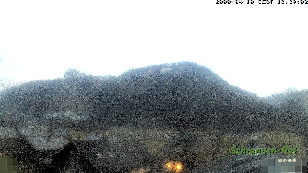 Archiv Foto Webcam Schrannen-Hof: Blick zum Zitterklapfen