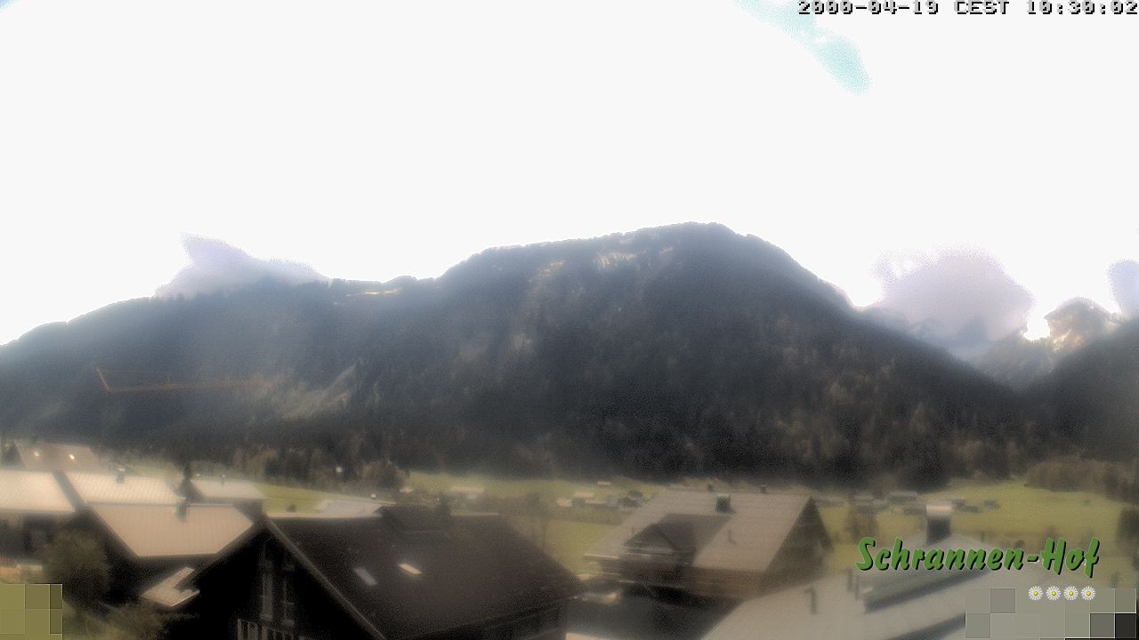 Archiv Foto Webcam Schrannen-Hof: Blick zum Zitterklapfen