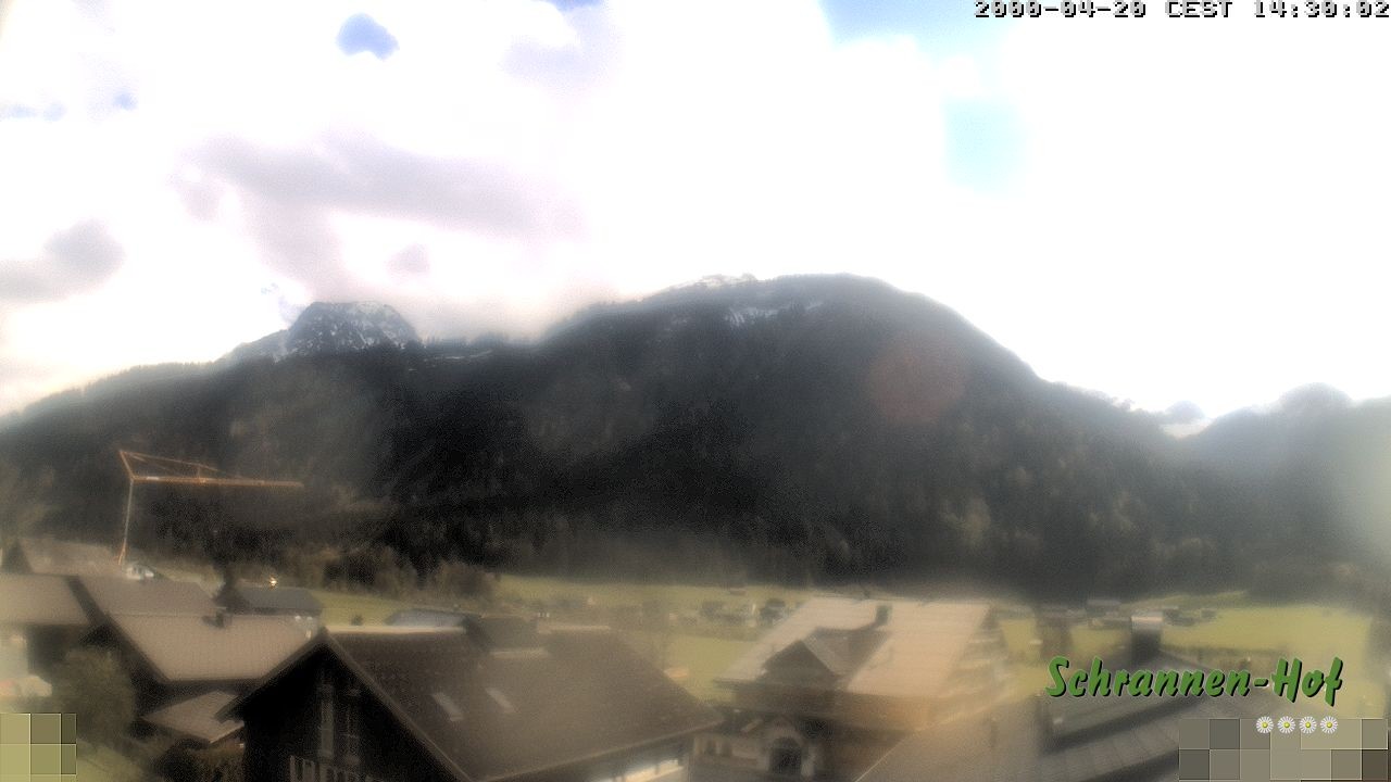 Archiv Foto Webcam Schrannen-Hof: Blick zum Zitterklapfen