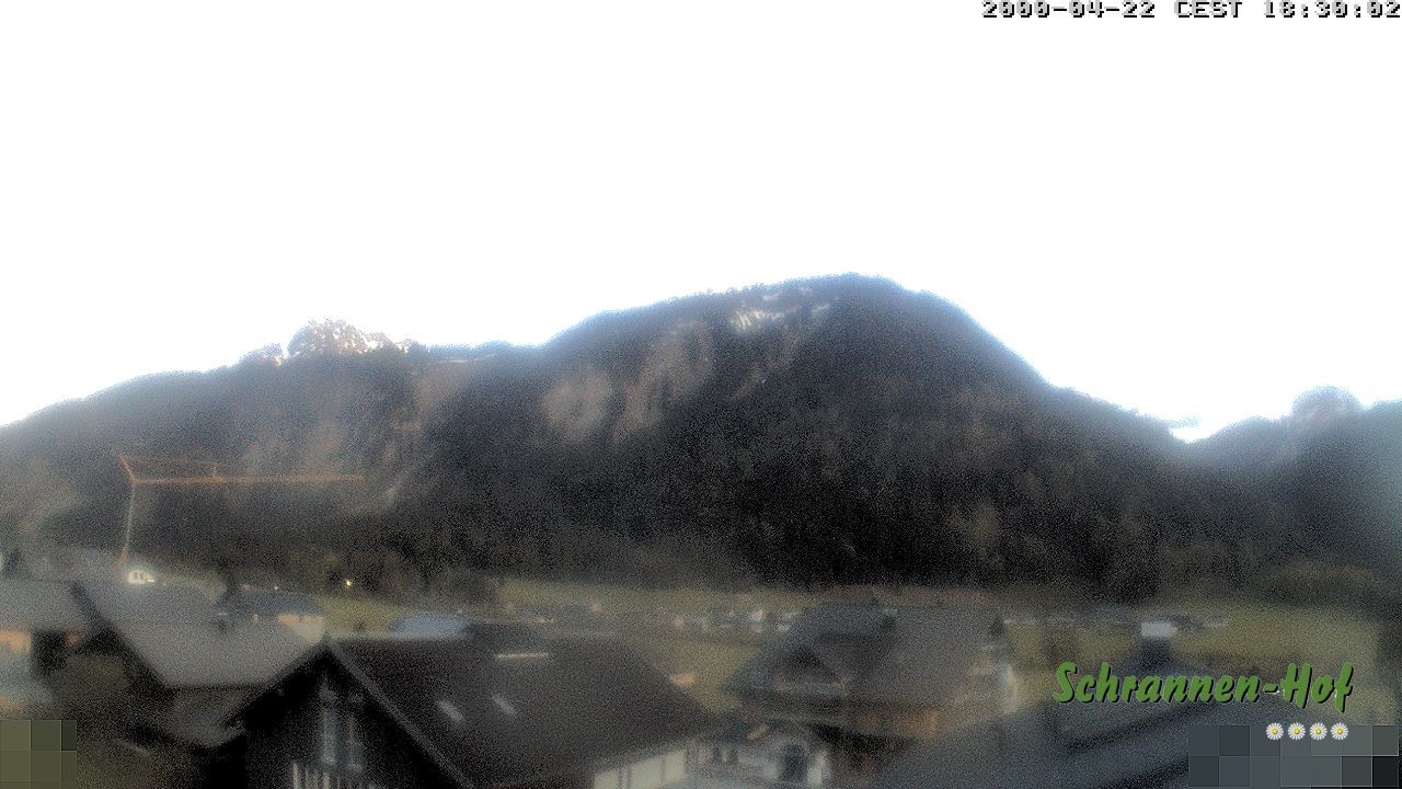 Archiv Foto Webcam Schrannen-Hof: Blick zum Zitterklapfen