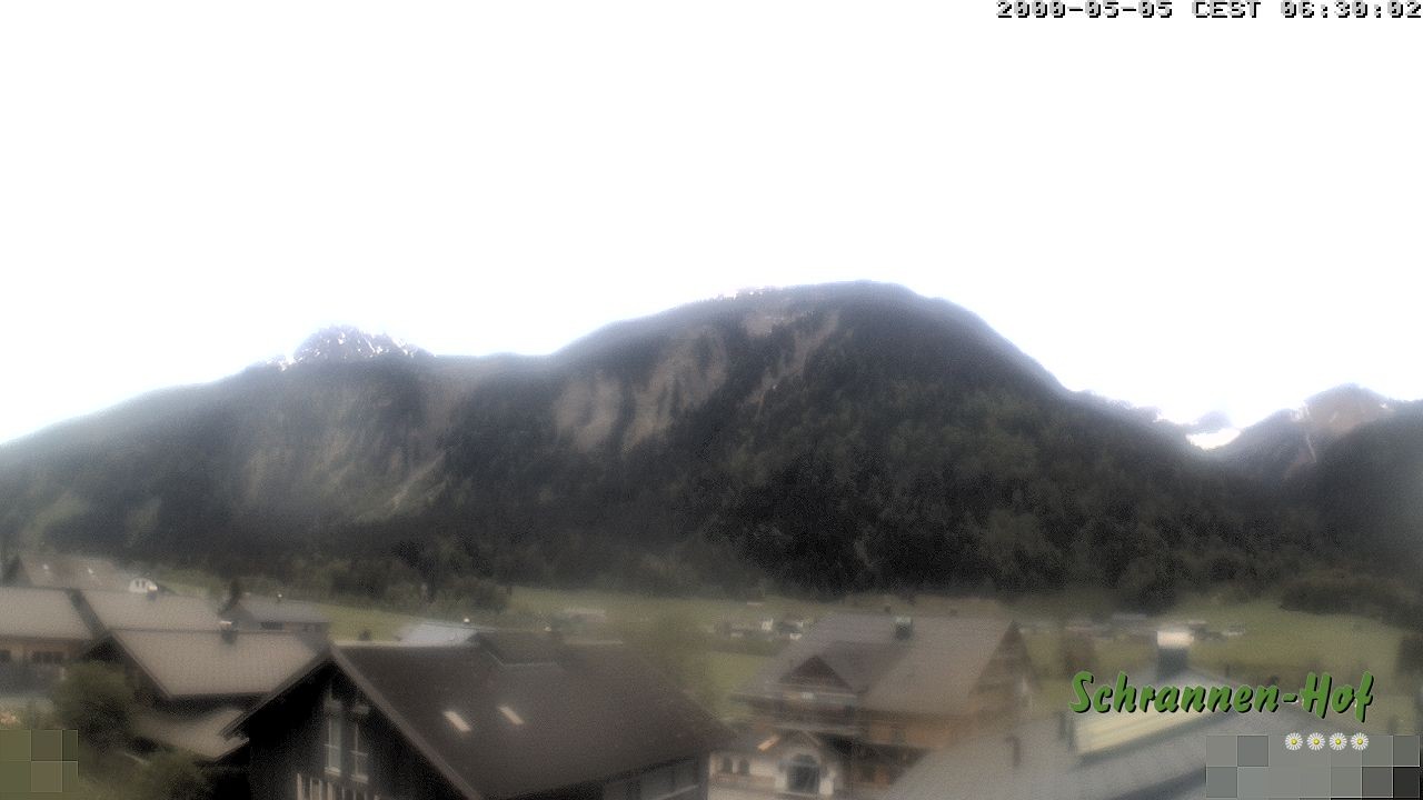 Archiv Foto Webcam Schrannen-Hof: Blick zum Zitterklapfen