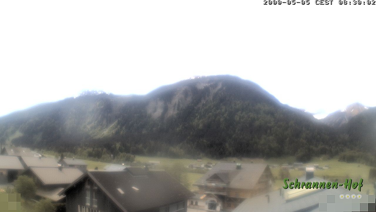 Archiv Foto Webcam Schrannen-Hof: Blick zum Zitterklapfen