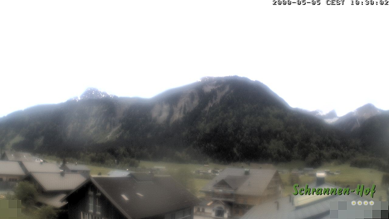 Archiv Foto Webcam Schrannen-Hof: Blick zum Zitterklapfen