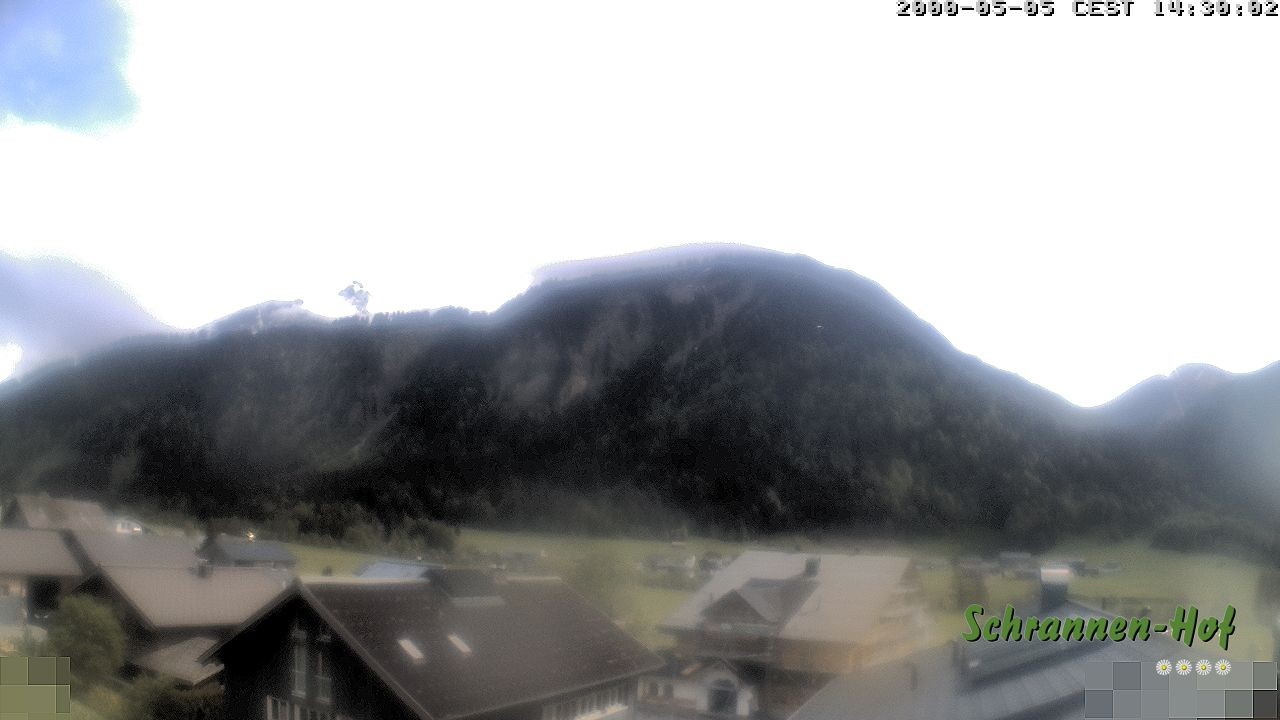 Archiv Foto Webcam Schrannen-Hof: Blick zum Zitterklapfen