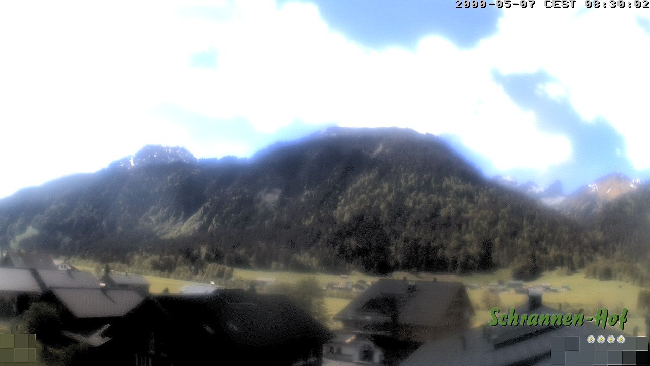 Archiv Foto Webcam Schrannen-Hof: Blick zum Zitterklapfen