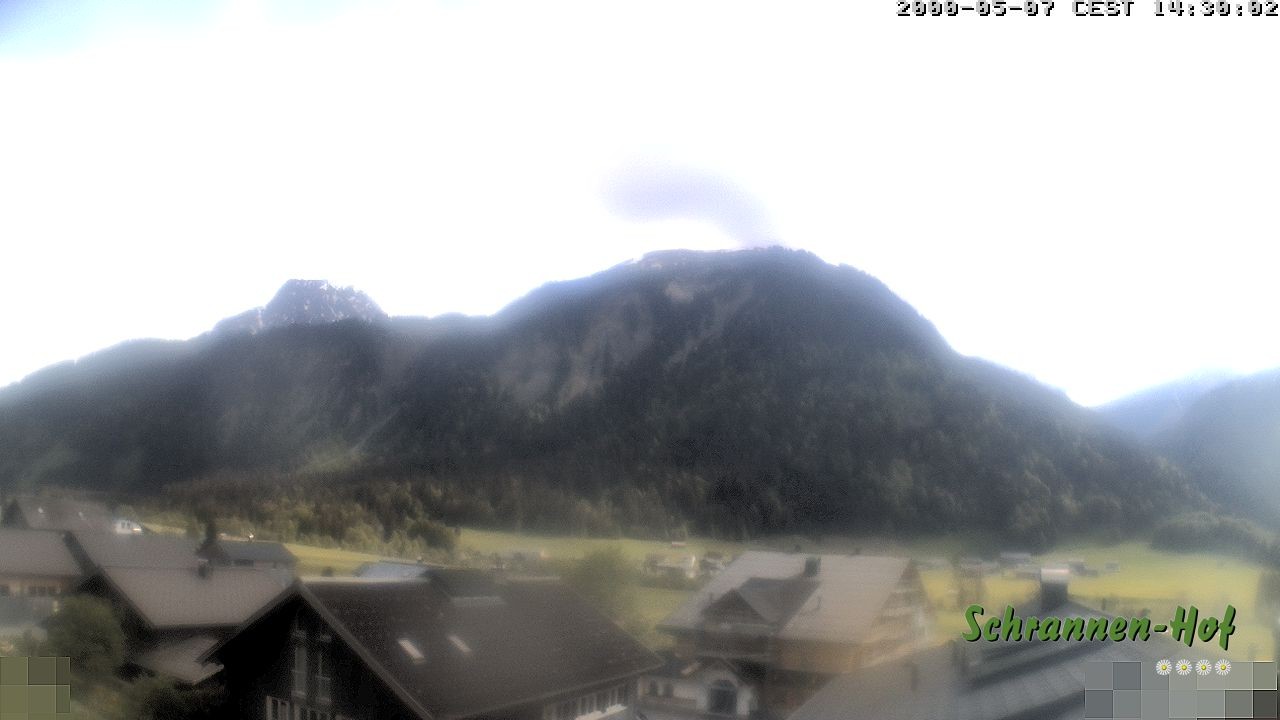 Archiv Foto Webcam Schrannen-Hof: Blick zum Zitterklapfen