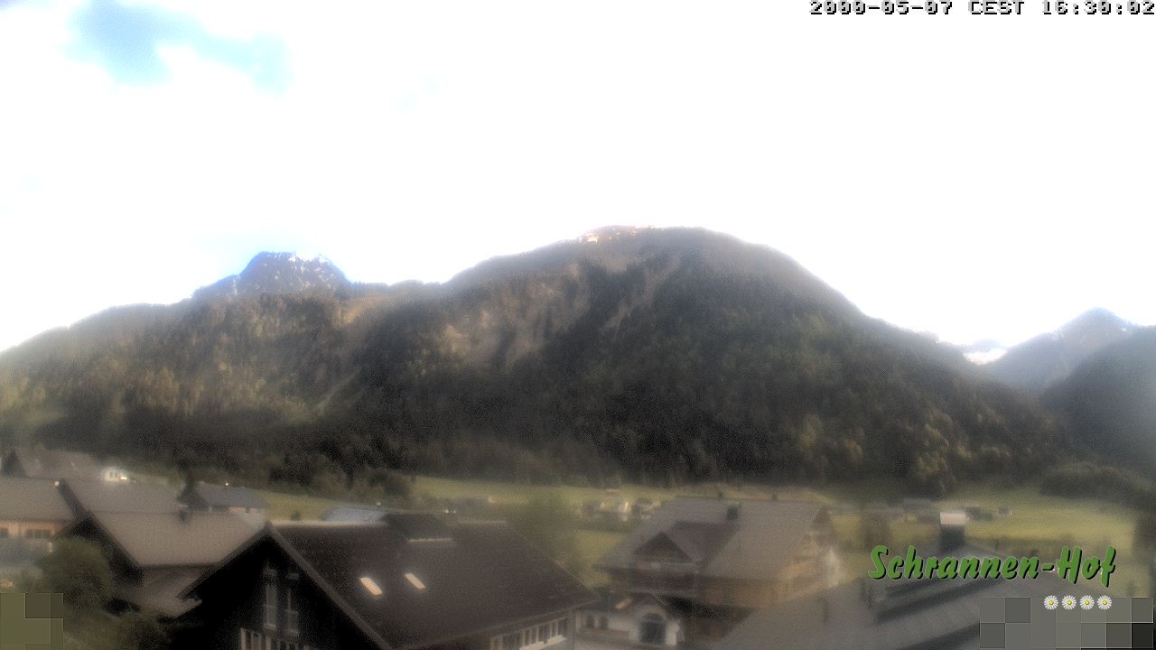 Archiv Foto Webcam Schrannen-Hof: Blick zum Zitterklapfen
