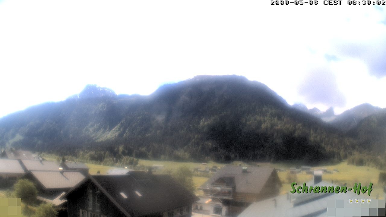 Archiv Foto Webcam Schrannen-Hof: Blick zum Zitterklapfen