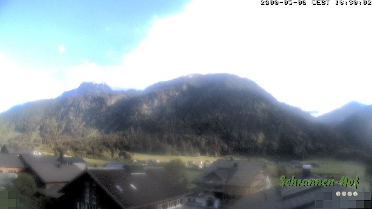 Archiv Foto Webcam Schrannen-Hof: Blick zum Zitterklapfen