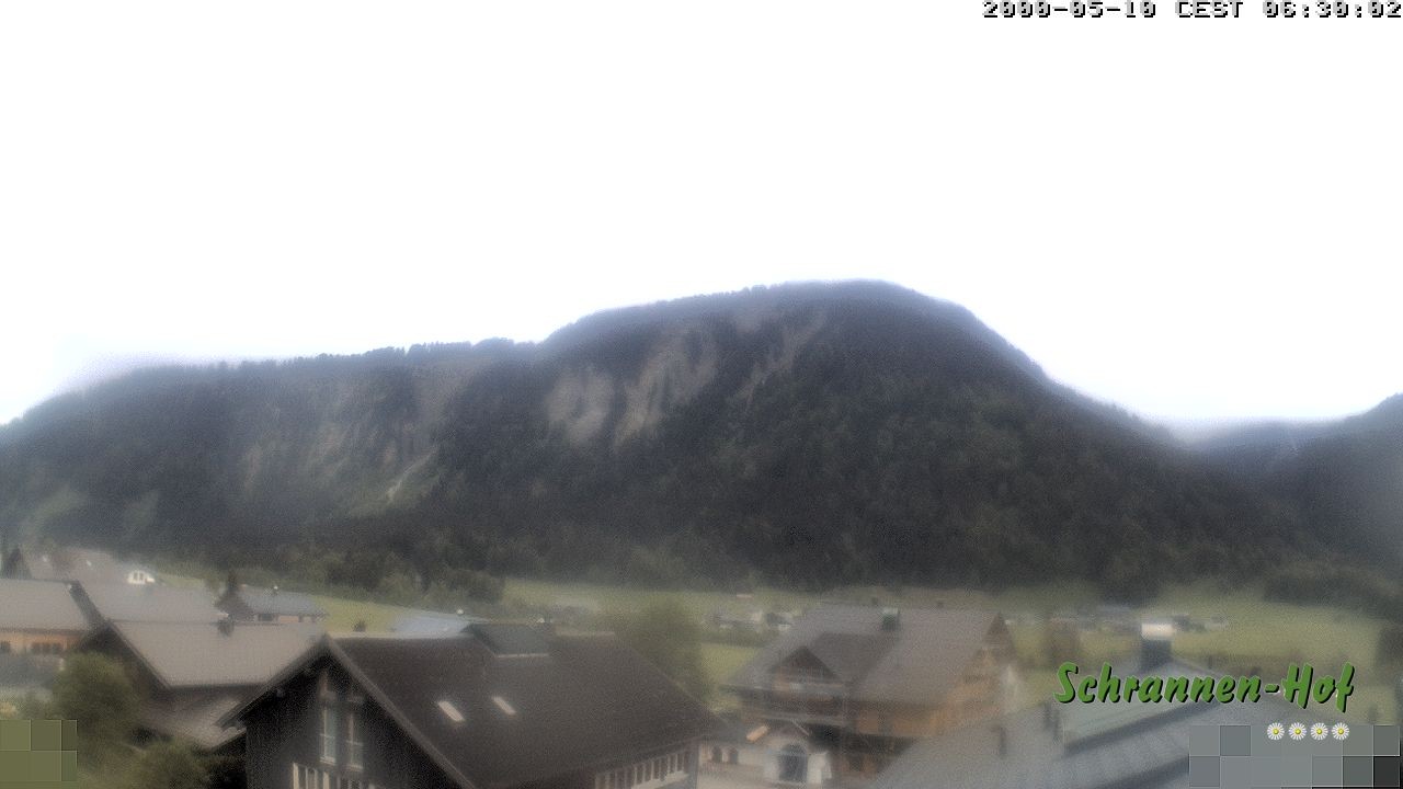 Archiv Foto Webcam Schrannen-Hof: Blick zum Zitterklapfen