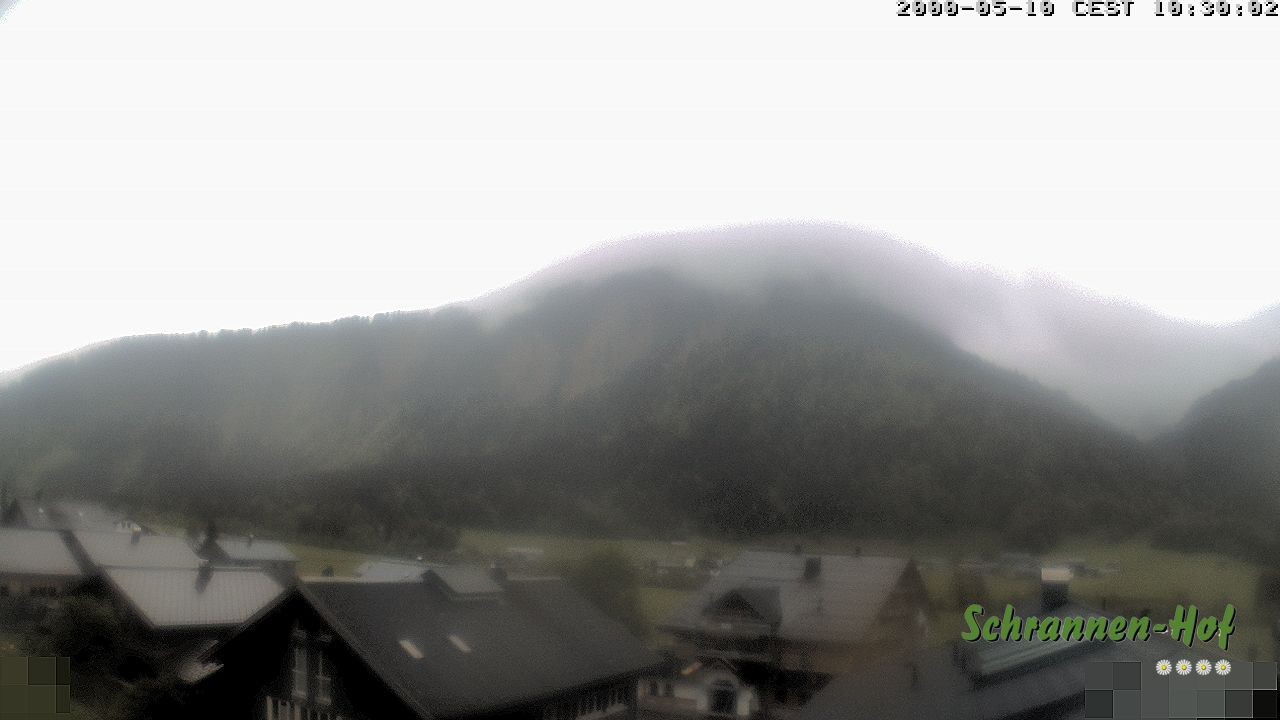 Archiv Foto Webcam Schrannen-Hof: Blick zum Zitterklapfen