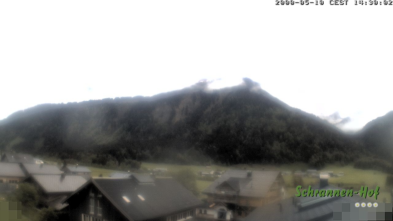 Archiv Foto Webcam Schrannen-Hof: Blick zum Zitterklapfen