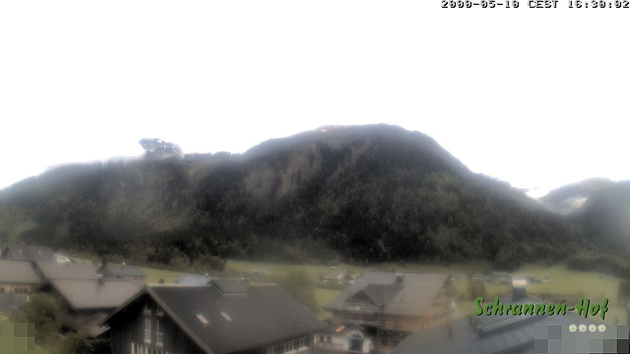 Archiv Foto Webcam Schrannen-Hof: Blick zum Zitterklapfen