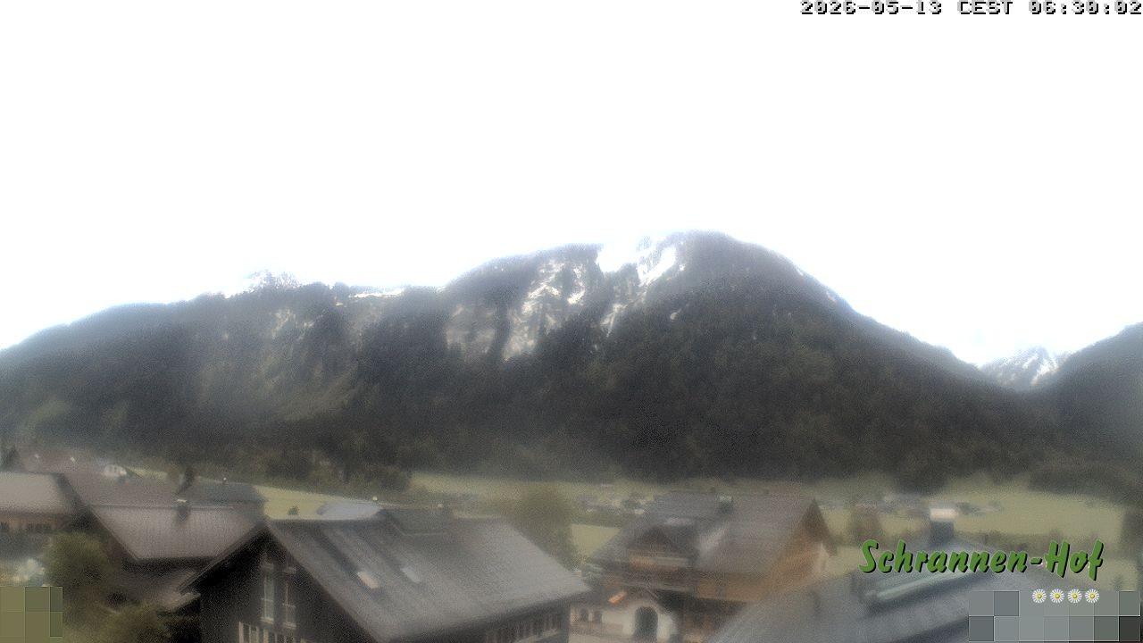 Archiv Foto Webcam Schrannen-Hof: Blick zum Zitterklapfen