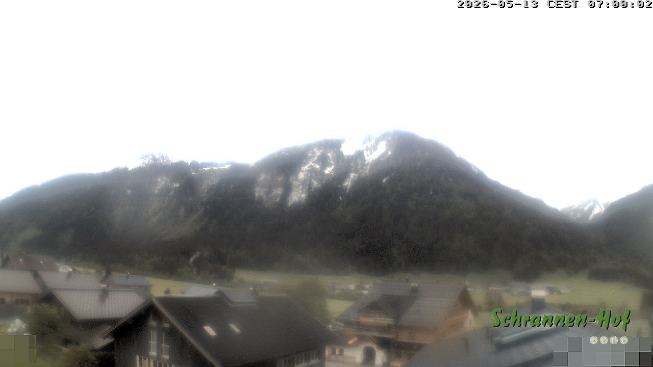 Archiv Foto Webcam Schrannen-Hof: Blick zum Zitterklapfen
