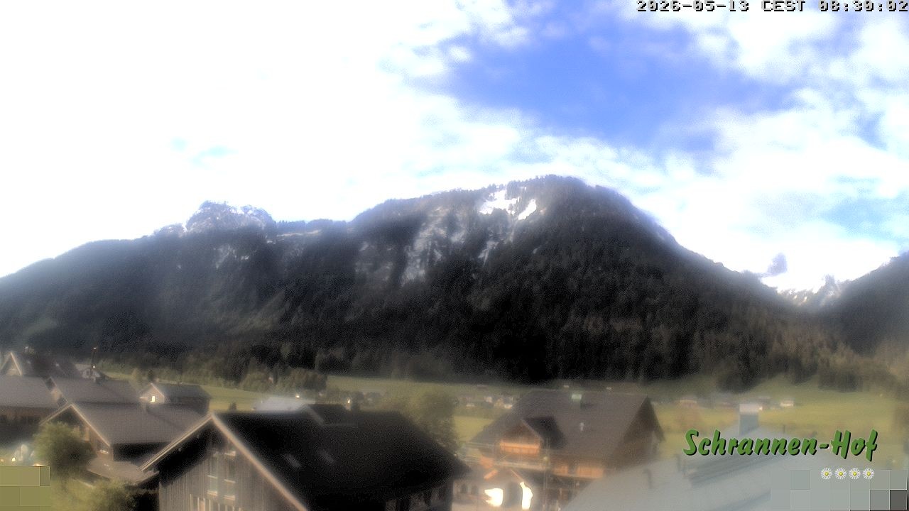 Archiv Foto Webcam Schrannen-Hof: Blick zum Zitterklapfen
