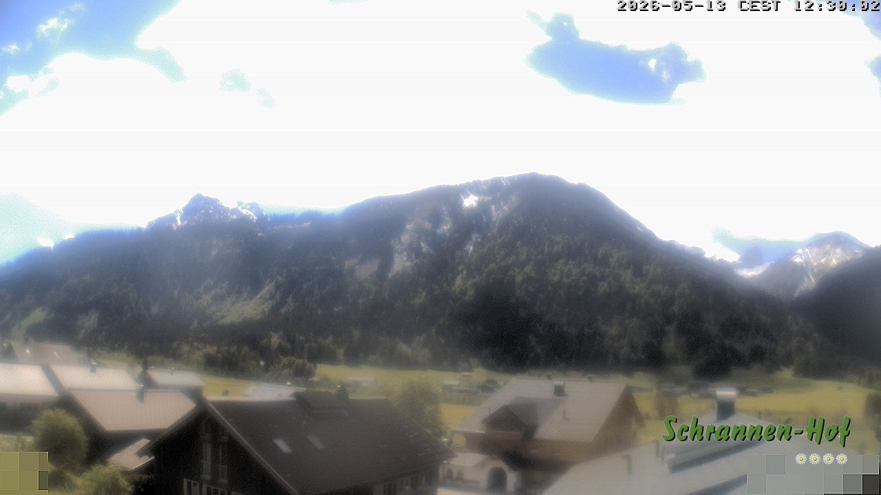 Archiv Foto Webcam Schrannen-Hof: Blick zum Zitterklapfen