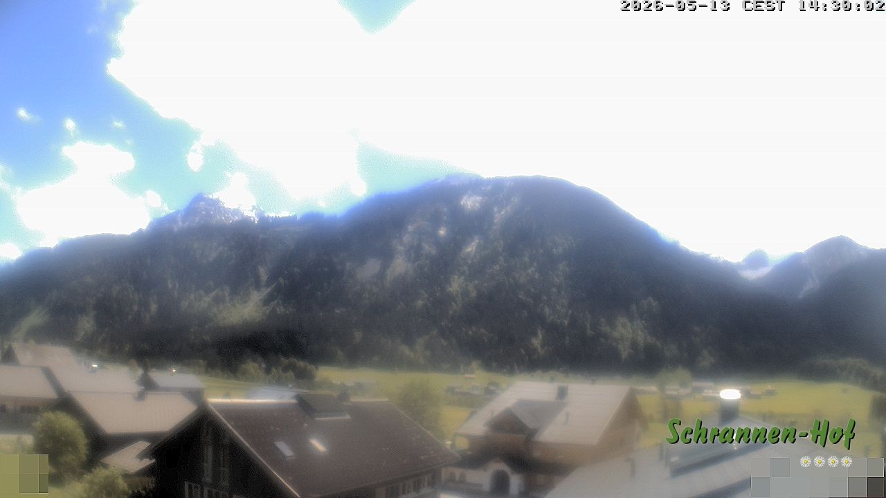 Archiv Foto Webcam Schrannen-Hof: Blick zum Zitterklapfen