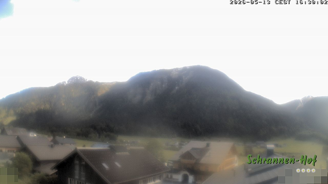 Archiv Foto Webcam Schrannen-Hof: Blick zum Zitterklapfen