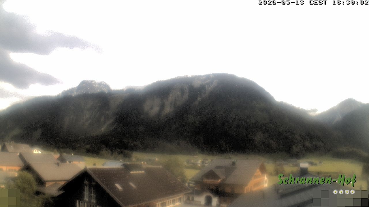 Archiv Foto Webcam Schrannen-Hof: Blick zum Zitterklapfen
