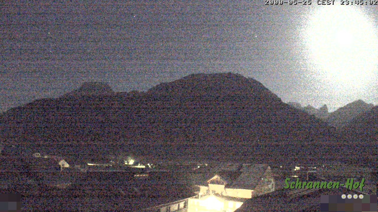 Archiv Foto Webcam Schrannen-Hof: Blick zum Zitterklapfen