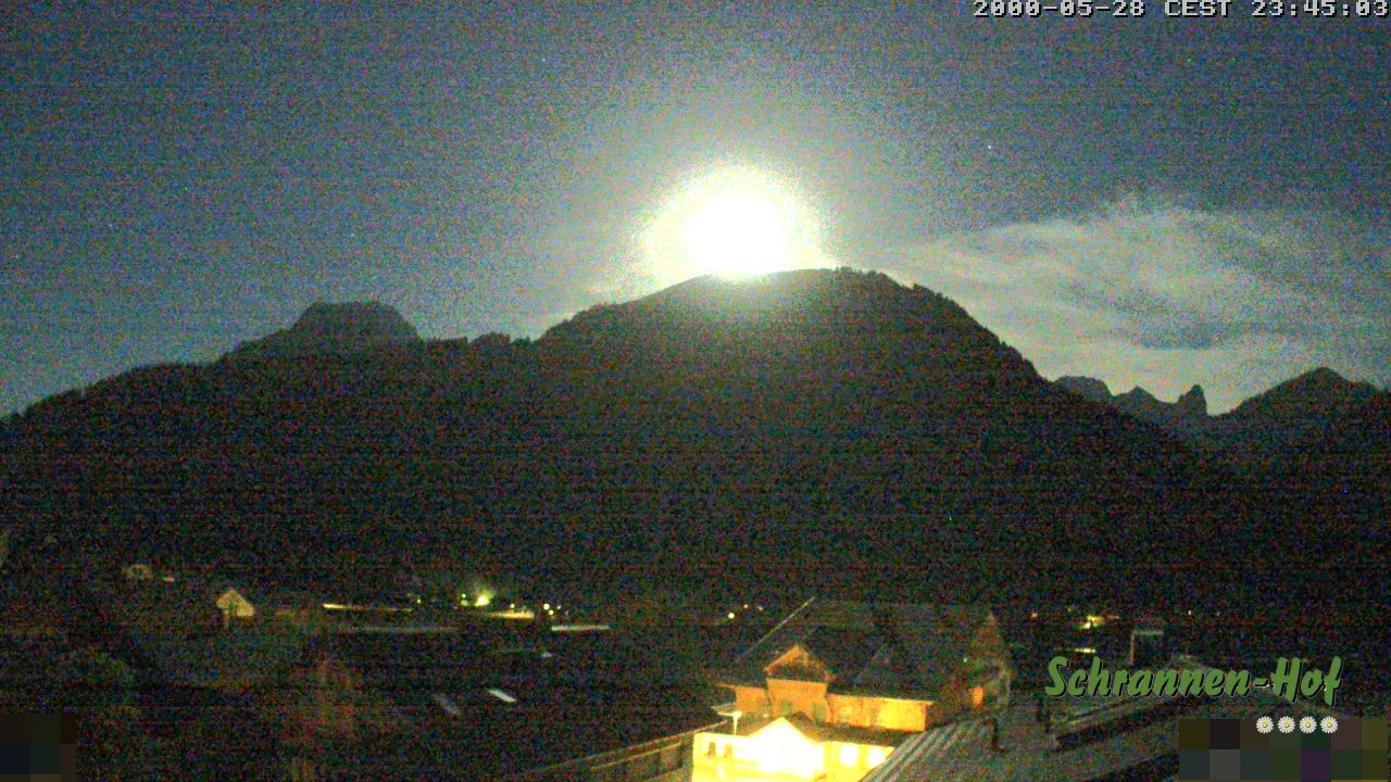 Archiv Foto Webcam Schrannen-Hof: Blick zum Zitterklapfen