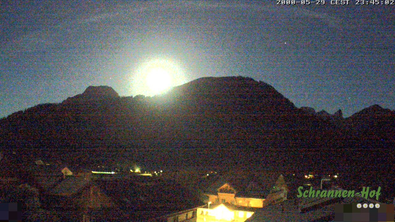Archiv Foto Webcam Schrannen-Hof: Blick zum Zitterklapfen
