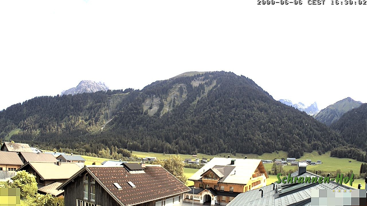 Archiv Foto Webcam Schrannen-Hof: Blick zum Zitterklapfen