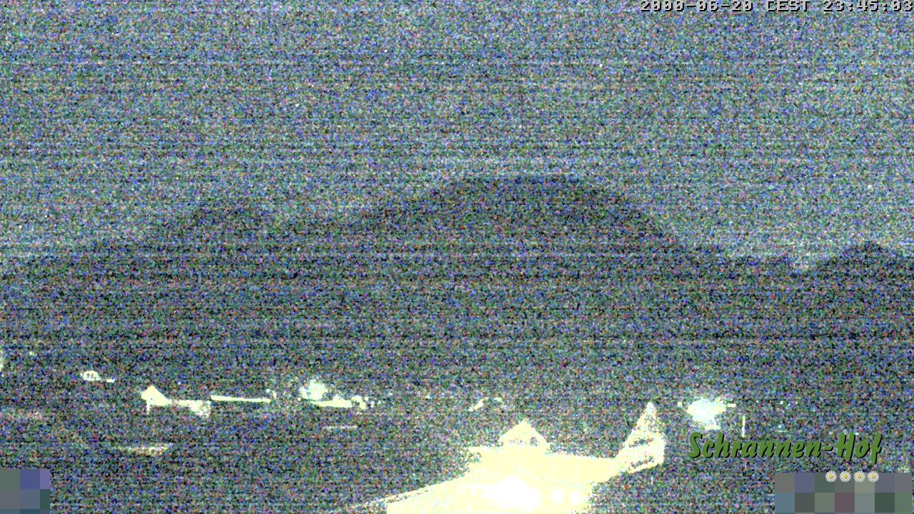 Archiv Foto Webcam Schrannen-Hof: Blick zum Zitterklapfen