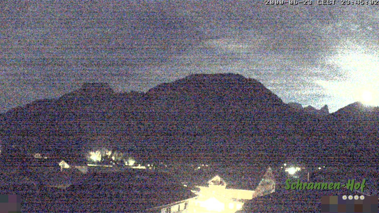 Archiv Foto Webcam Schrannen-Hof: Blick zum Zitterklapfen