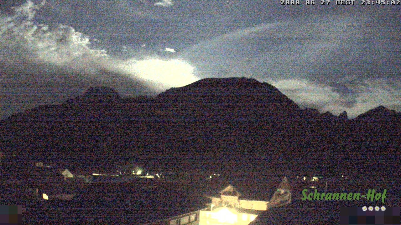 Archived image Webcam Schoppernau: Mt. Zitterklapfen