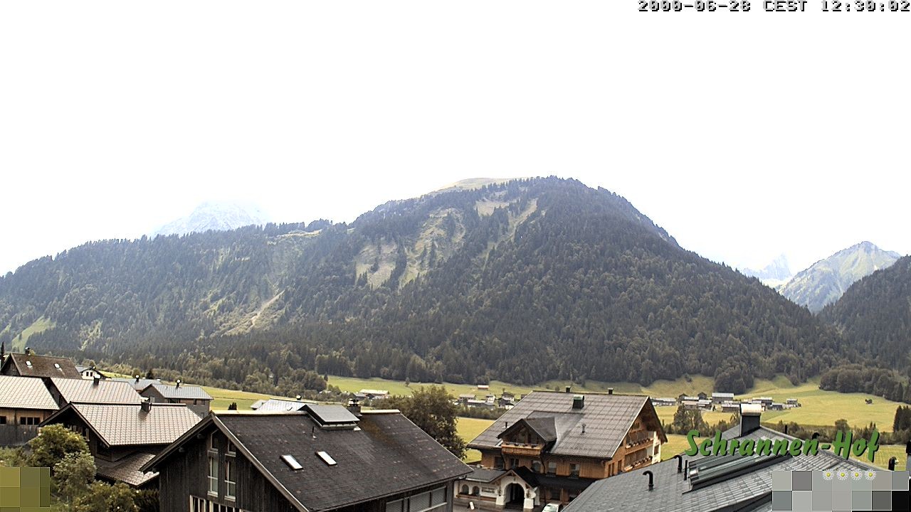 Archiv Foto Webcam Schrannen-Hof: Blick zum Zitterklapfen