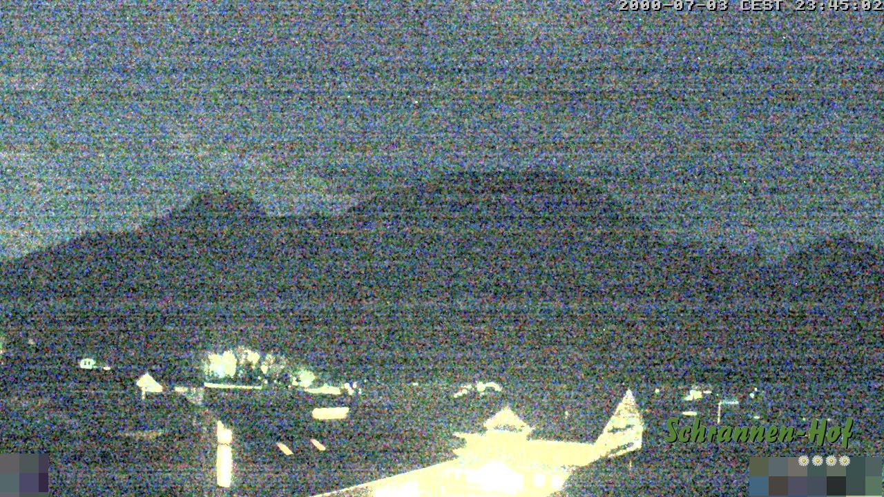 Archived image Webcam Schoppernau: Mt. Zitterklapfen