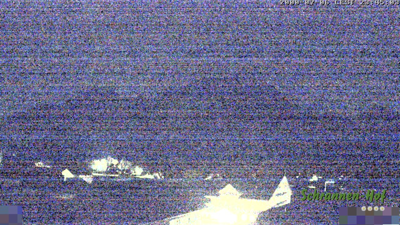 Archiv Foto Webcam Schrannen-Hof: Blick zum Zitterklapfen