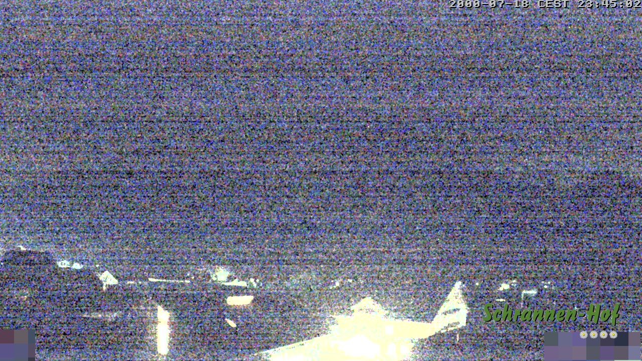 Archived image Webcam Schoppernau: Mt. Zitterklapfen