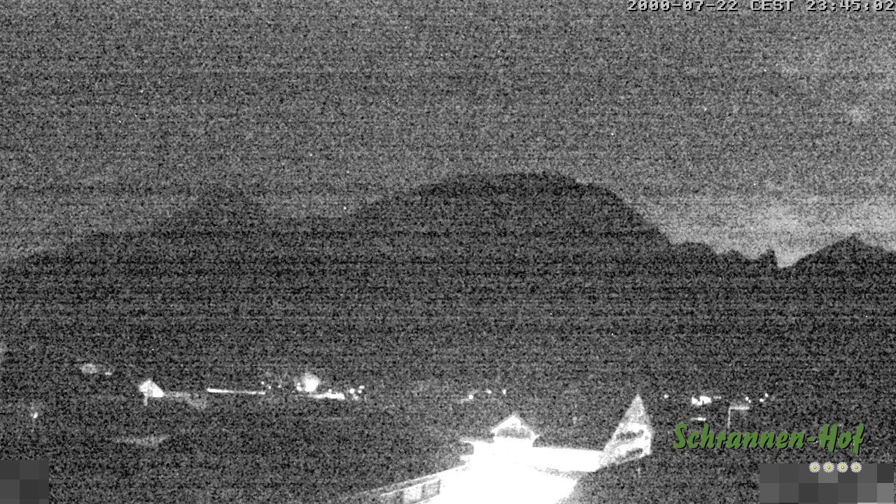 Archiv Foto Webcam Schrannen-Hof: Blick zum Zitterklapfen