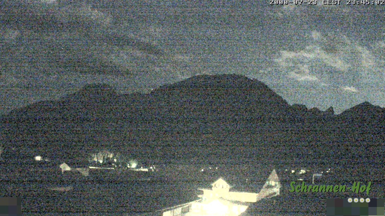 Archiv Foto Webcam Schrannen-Hof: Blick zum Zitterklapfen