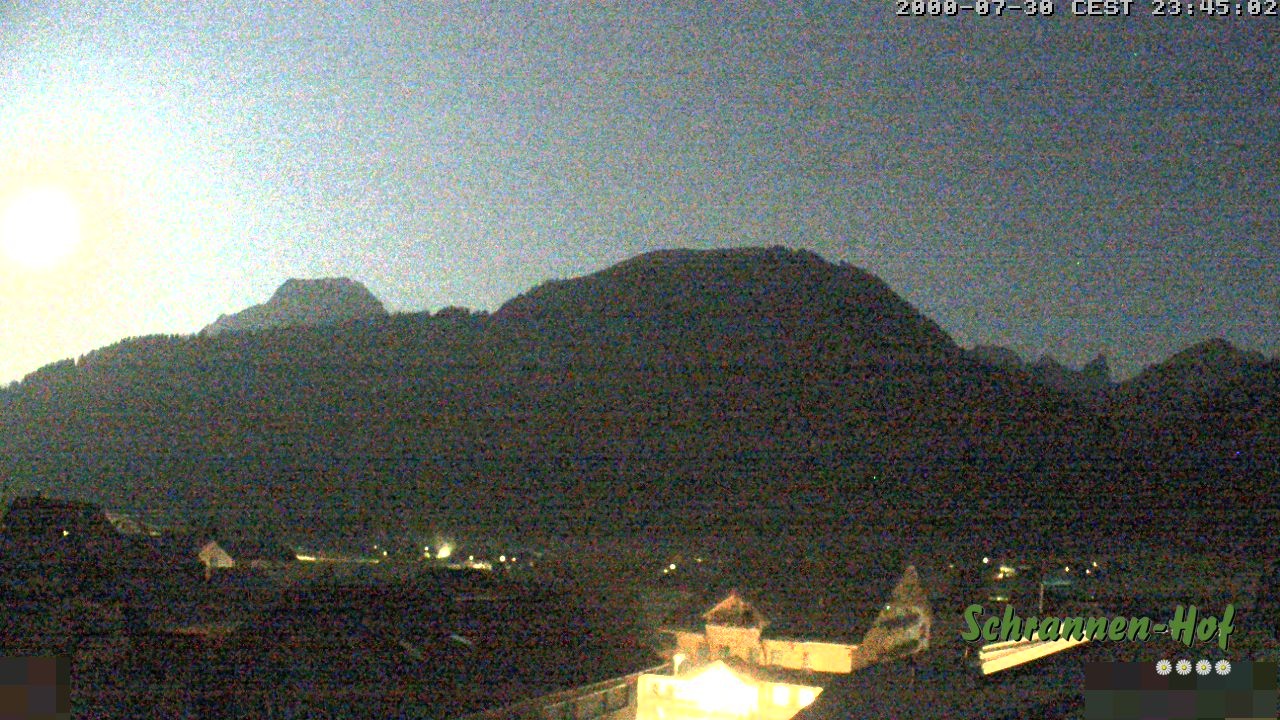 Archiv Foto Webcam Schrannen-Hof: Blick zum Zitterklapfen