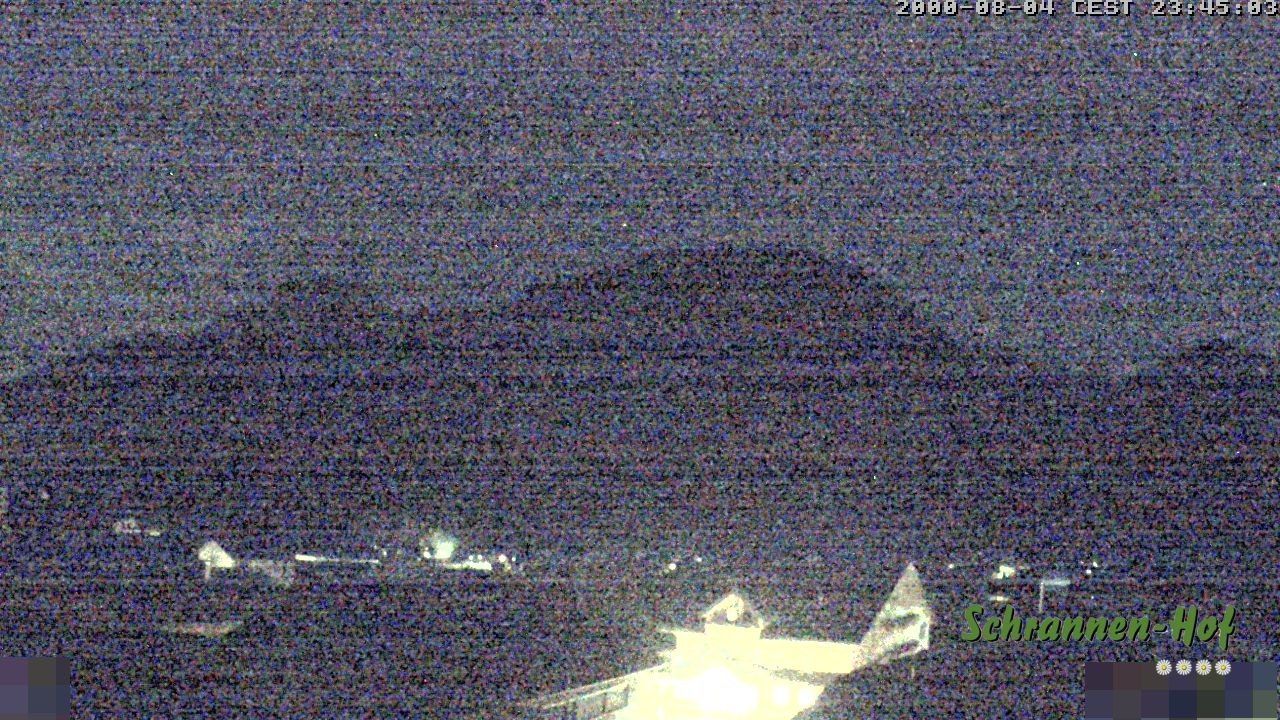 Archiv Foto Webcam Schrannen-Hof: Blick zum Zitterklapfen