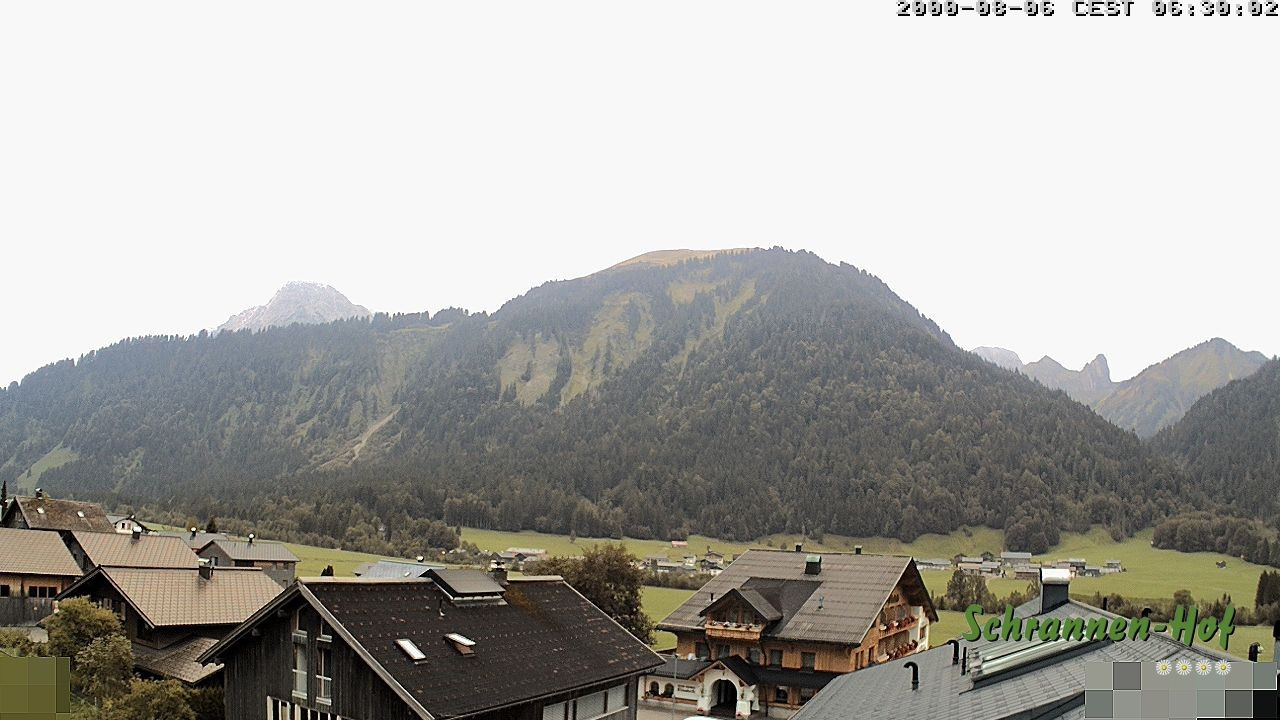 Archiv Foto Webcam Schrannen-Hof: Blick zum Zitterklapfen