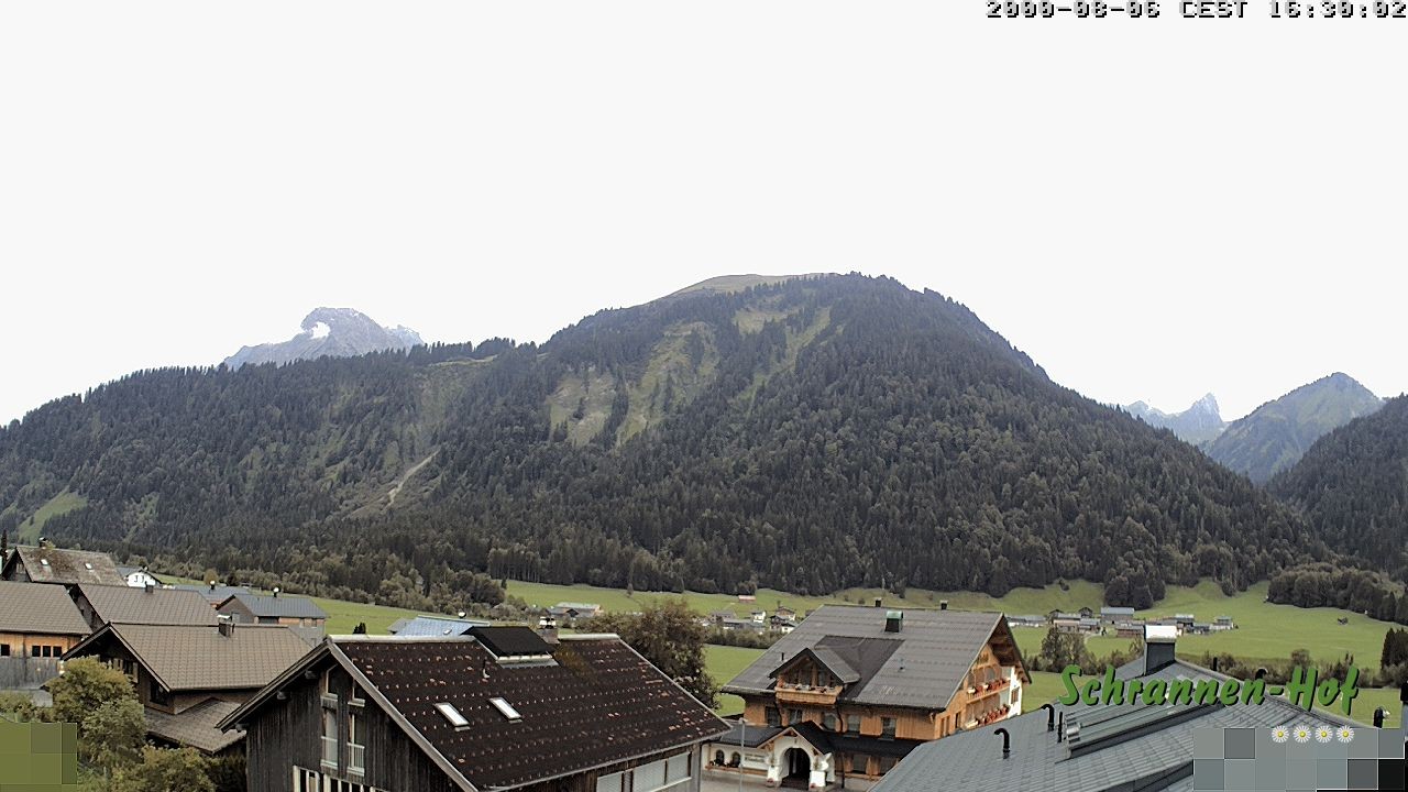 Archiv Foto Webcam Schrannen-Hof: Blick zum Zitterklapfen
