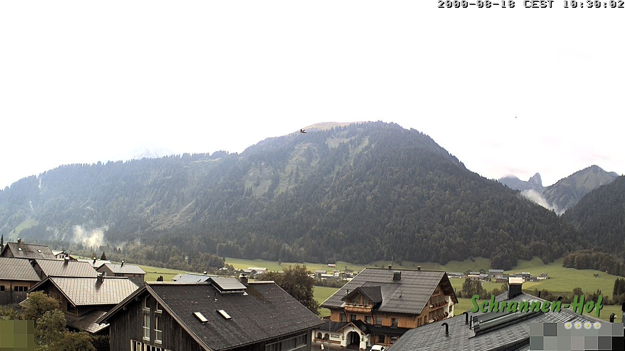 Archiv Foto Webcam Schrannen-Hof: Blick zum Zitterklapfen