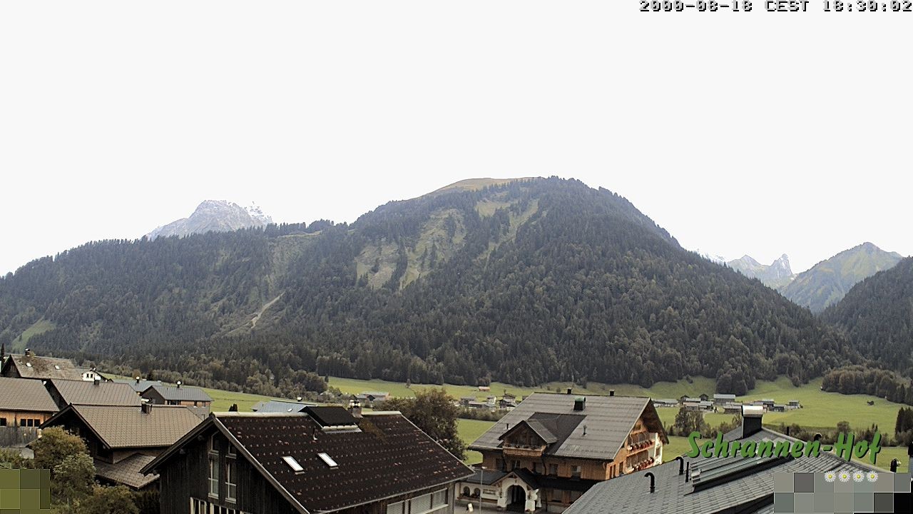 Archiv Foto Webcam Schrannen-Hof: Blick zum Zitterklapfen