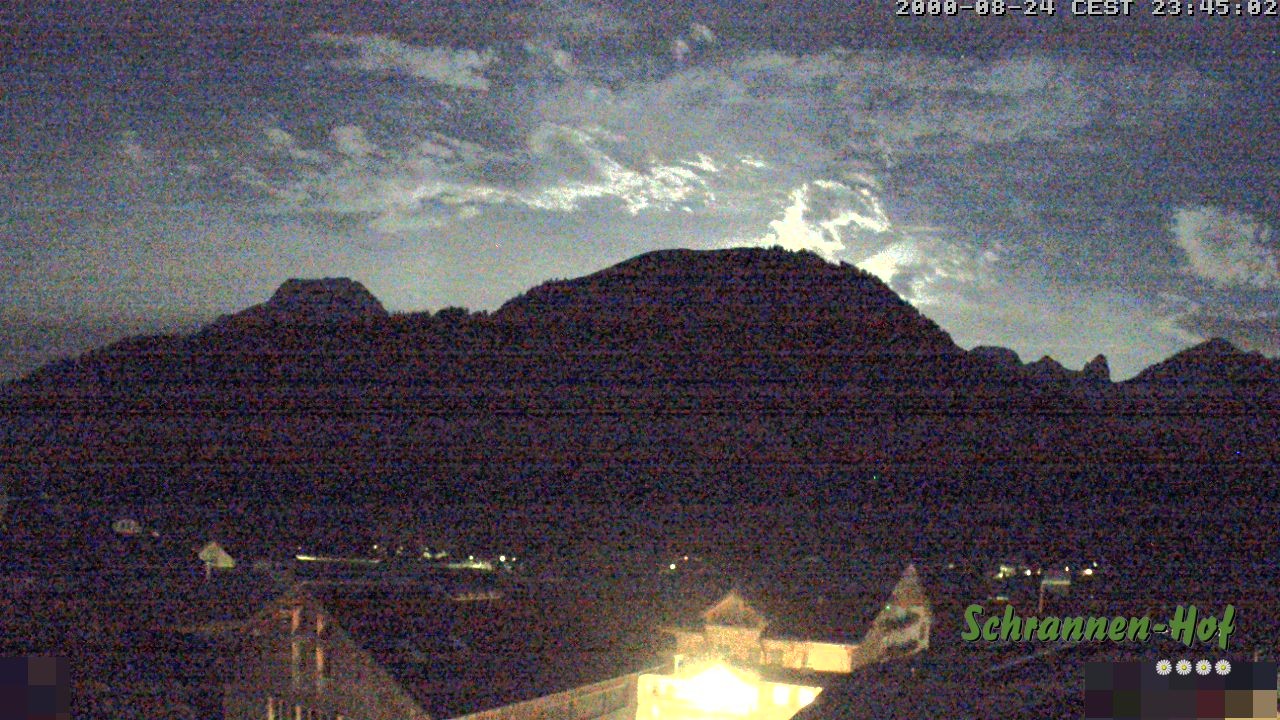 Archiv Foto Webcam Schrannen-Hof: Blick zum Zitterklapfen